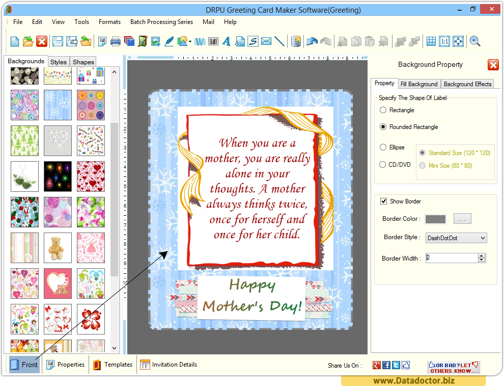 Greeting card software for macs